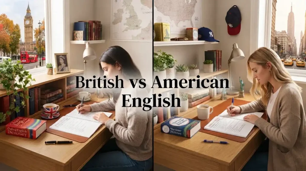 British English vs American English Spelling