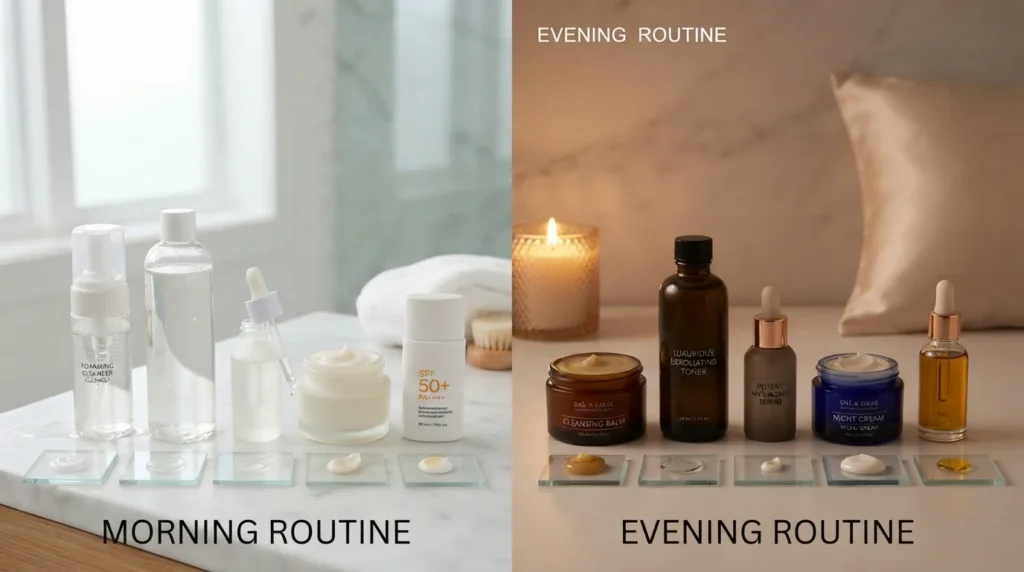 Common Skincare Routine Orders Compared