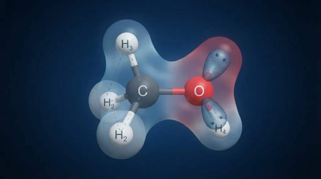 Molecular Geometry and Polarity of CH3OH
