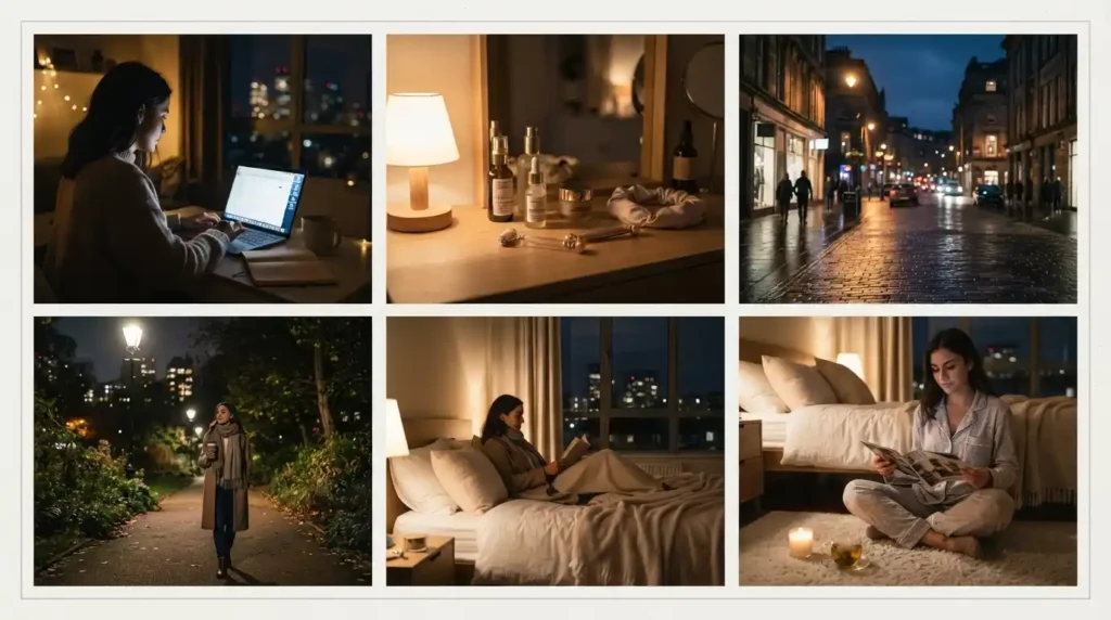Nighttime in Everyday Examples
