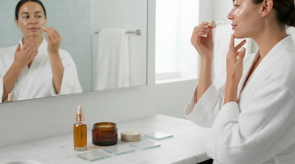 Serum and Moisturizer Order in Everyday Examples
