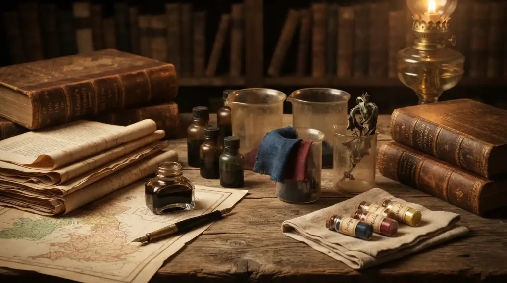 The Origin of Dyeing and Dying
