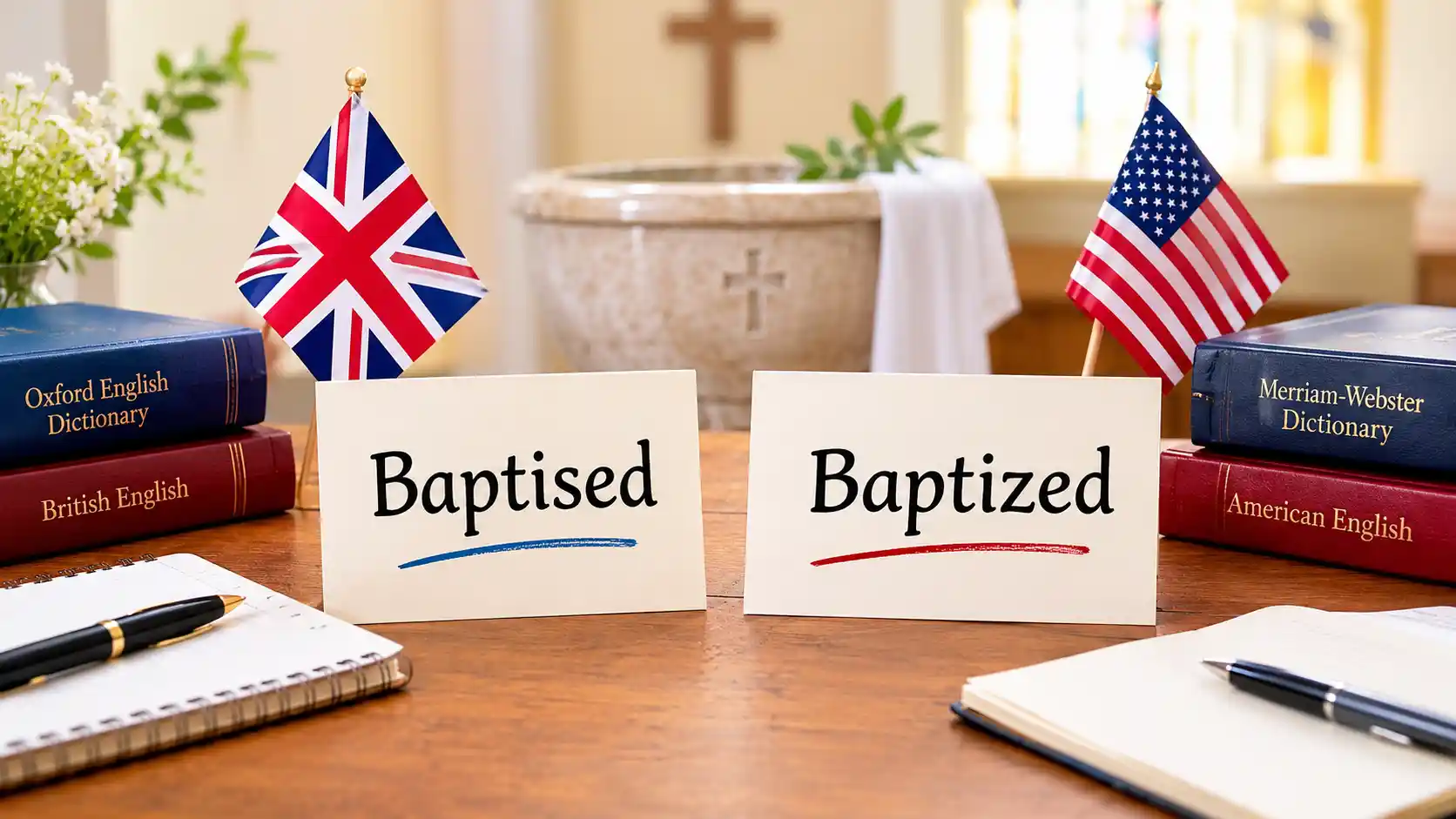 Baptised or Baptized