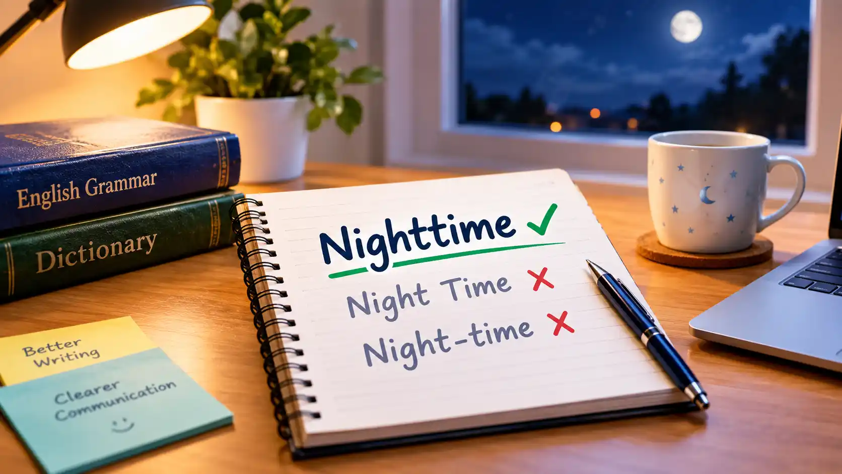 Nighttime or Night time